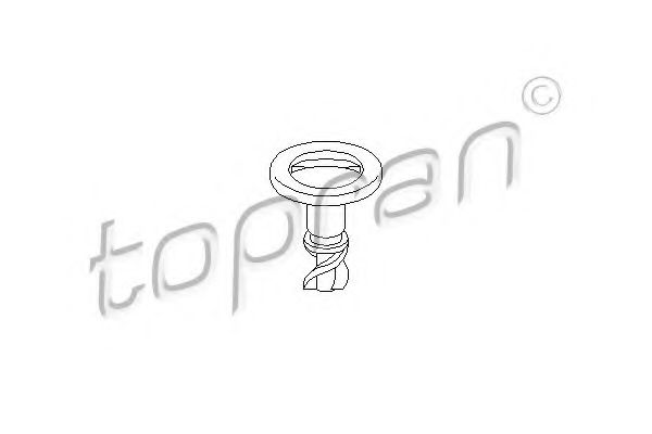 Пружинный зажим TOPRAN 111 113