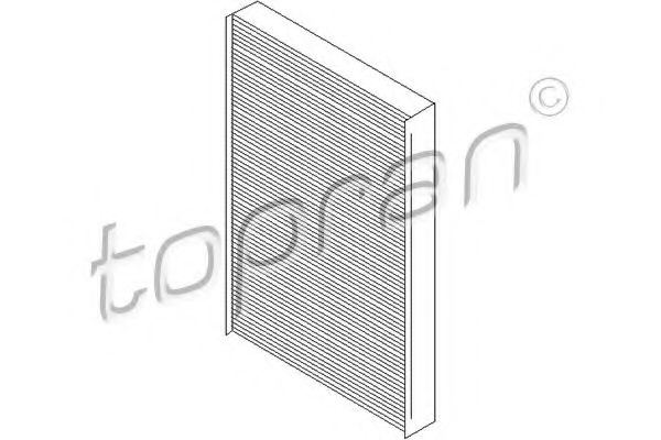Фильтр салона TOPRAN 103 764