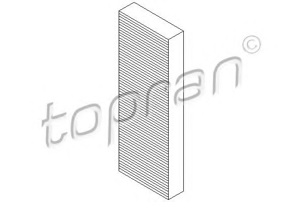 Фильтр салона TOPRAN 110 313