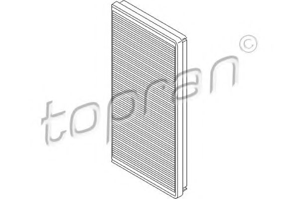 Фильтр салона TOPRAN 108 652