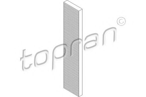 Фильтр салона TOPRAN 108 653