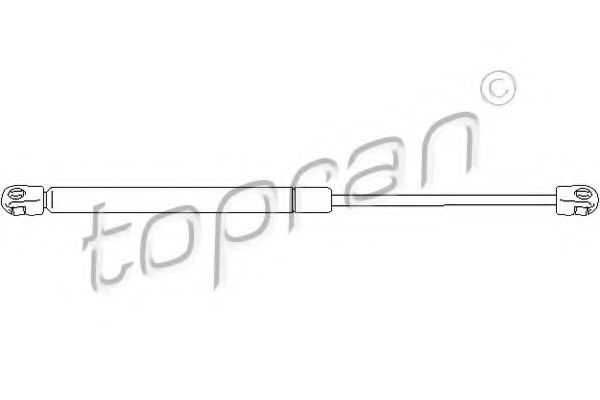 Амортизатор багажника TOPRAN 112 062