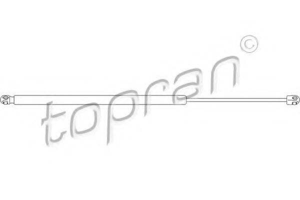 Амортизатор багажника TOPRAN 112 063