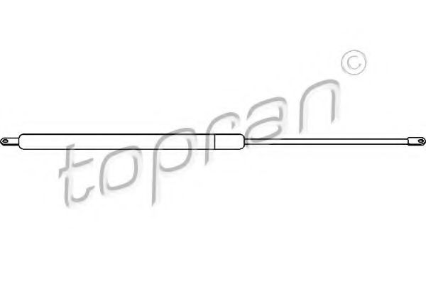 Амортизатор багажника TOPRAN 103 415