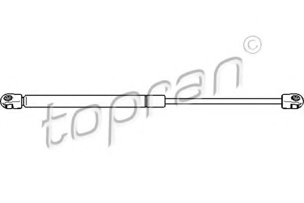 Амортизатор багажника TOPRAN 110 267