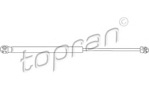 Амортизатор багажника TOPRAN 112 067