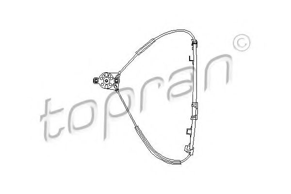 Стеклоподъемник TOPRAN 102 887