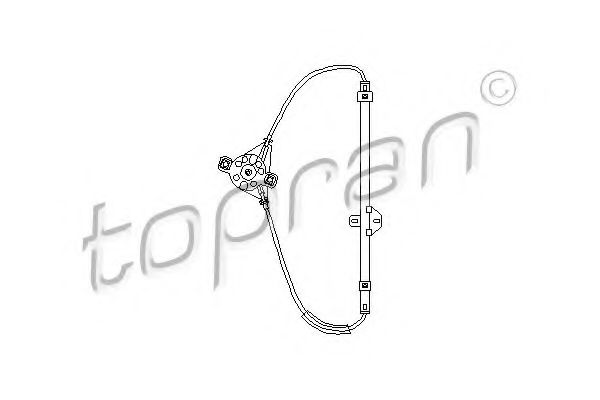 Стеклоподъемник TOPRAN 102 992