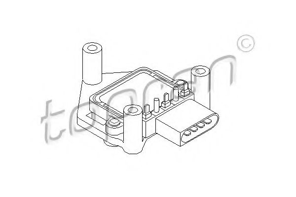 Коммутатор системы зажигания TOPRAN 108 411