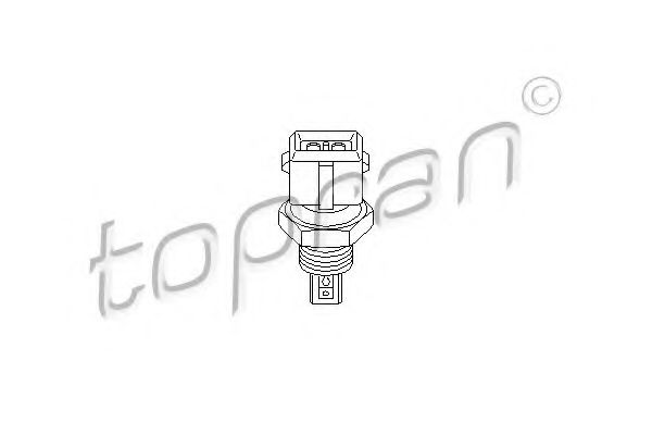 Датчик температуры впускаемого воздуха TOPRAN 107 332