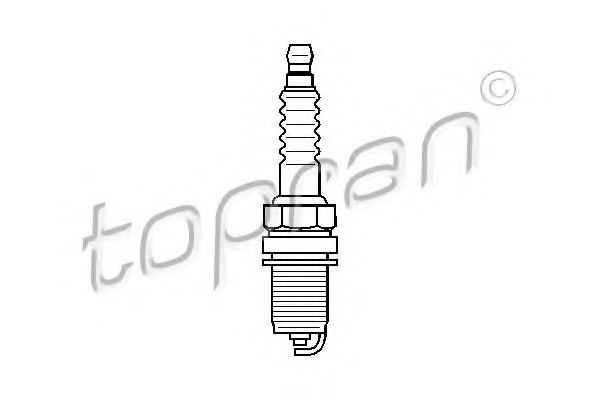 Свеча зажигания TOPRAN 721 022