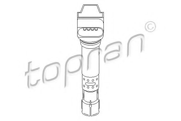 Катушка зажигания TOPRAN 109 039