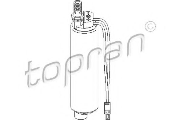 Топливный насос TOPRAN 108 576