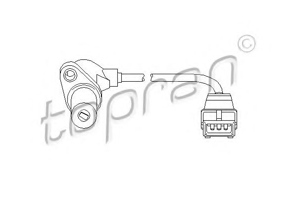 Датчик скорости TOPRAN 111 378