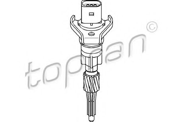 Датчик, участок пути TOPRAN 109 751