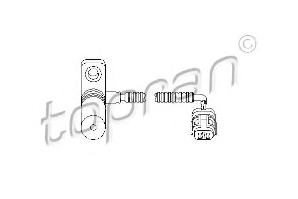 Датчик, скорость TOPRAN 111 374