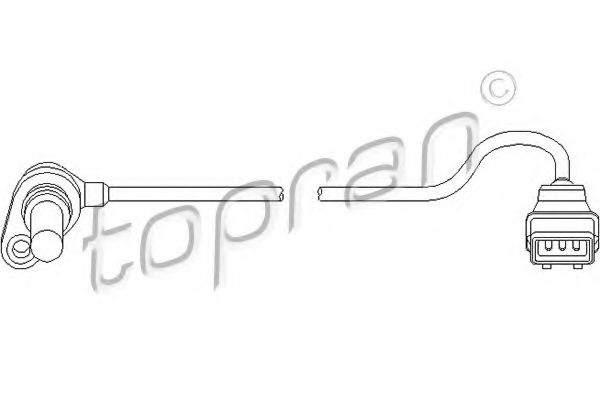Датчик, скорость TOPRAN 111 400
