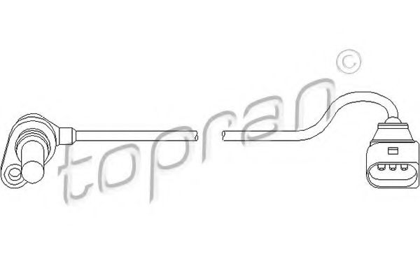 Датчик, скорость TOPRAN 110 673