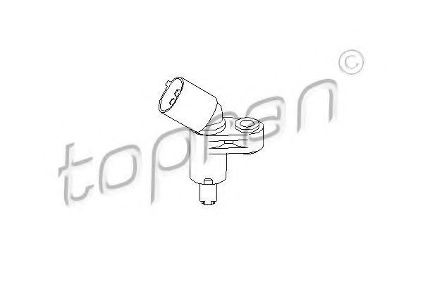 Датчик АБС TOPRAN 109 752