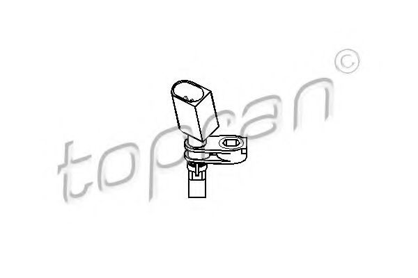Датчик АБС TOPRAN 110 609