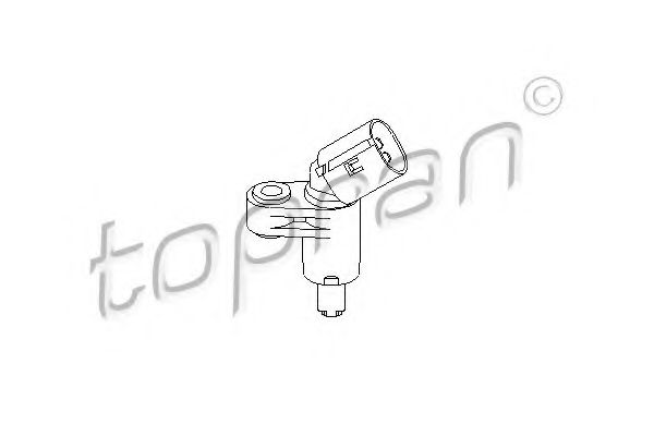 Датчик АБС TOPRAN 109 753