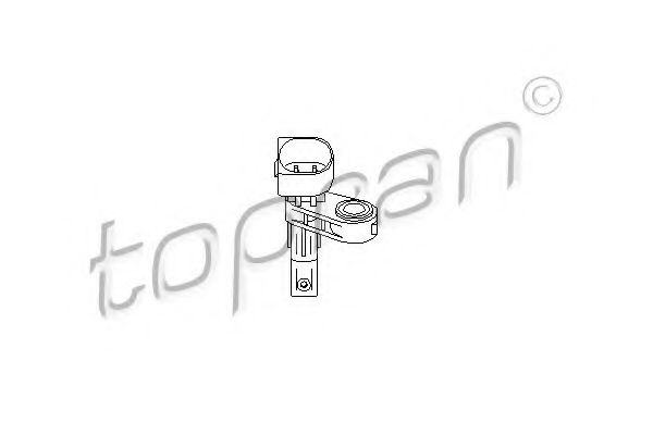 Датчик АБС TOPRAN 110 605