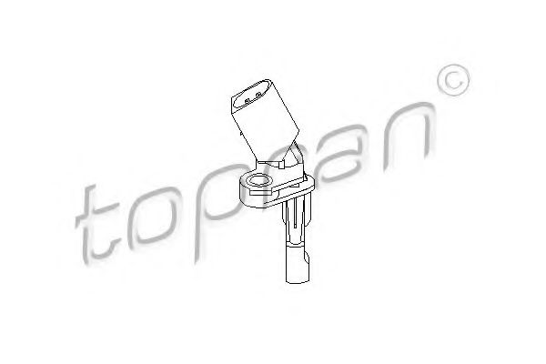 Датчик АБС TOPRAN 110 610