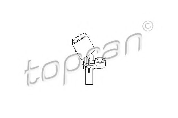 Датчик АБС TOPRAN 110 606