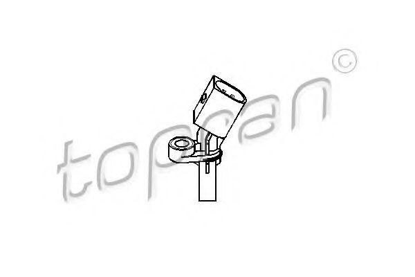Датчик АБС TOPRAN 110 607