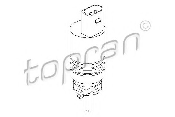 Насос омывателя TOPRAN 107 818