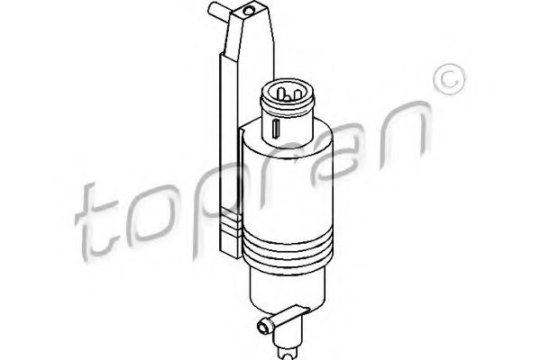Насос омывателя TOPRAN 107 282