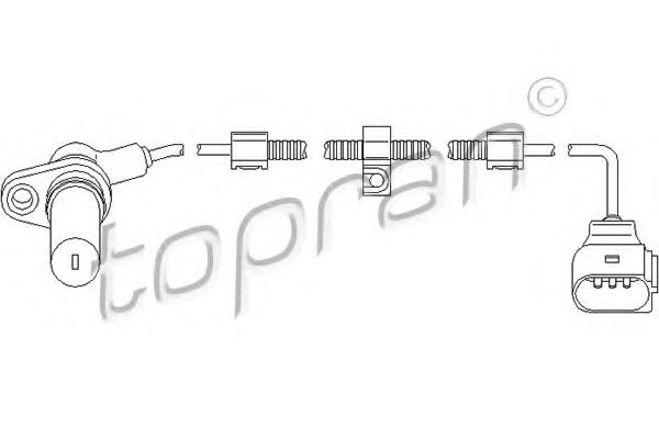 Датчик скорости TOPRAN 110 919