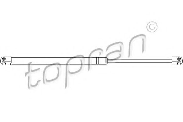 Амортизатор багажника TOPRAN 206 975