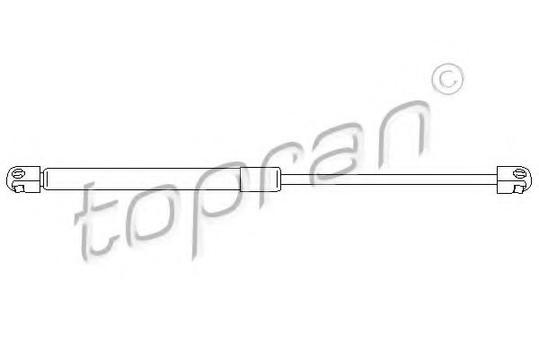 Амортизатор багажника TOPRAN 207 125