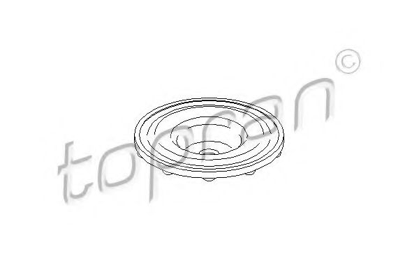 Опора амортизатора TOPRAN 205 466