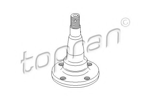Ступица колеса TOPRAN 205 486