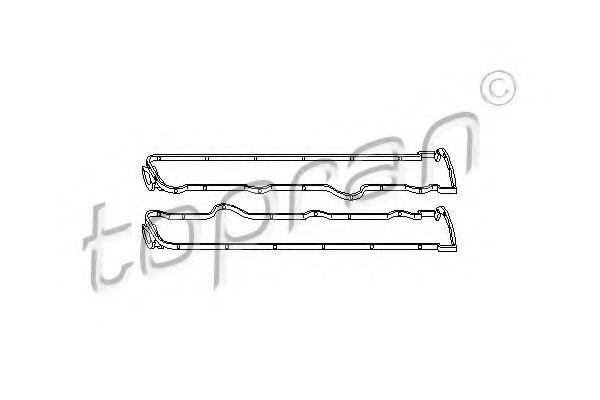 Прокладка клапанной крышки TOPRAN 205 530