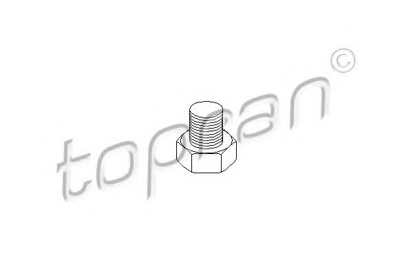 Пробка поддона TOPRAN 206 554