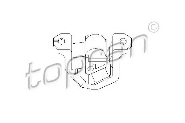 Подушка двигателя TOPRAN 201 367