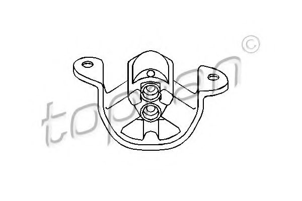 Подушка двигателя TOPRAN 201 399