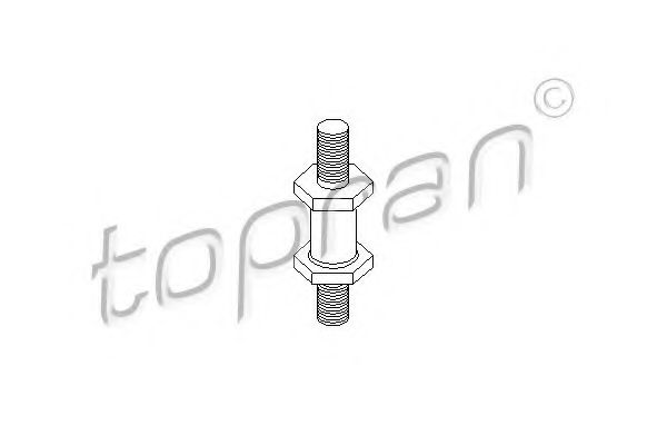 Кронштейн, топливный насос TOPRAN 201 619