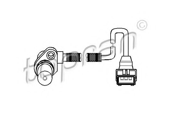 Датчик скорости TOPRAN 205 893