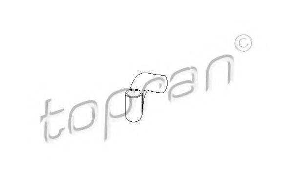 Патрубок радиатора TOPRAN 206 701