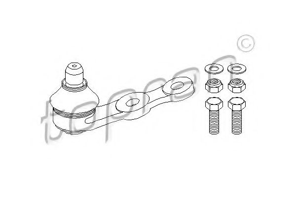 Шаровая опора TOPRAN 202 426