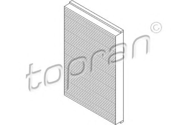 Фильтр салона TOPRAN 205 798
