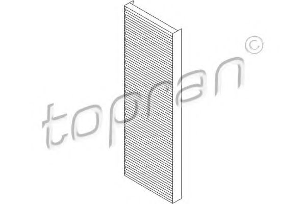 Фильтр салона TOPRAN 202 702