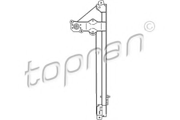 Стеклоподъемник TOPRAN 207 362