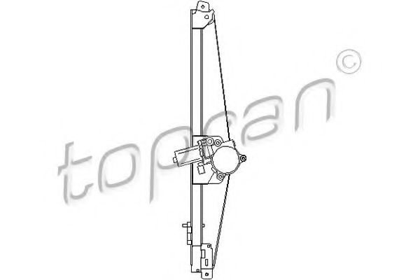 Стеклоподъемник TOPRAN 207 363