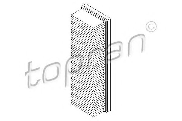 Воздушный фильтр TOPRAN 207 026