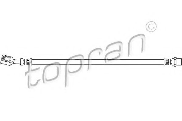 Тормозной шланг TOPRAN 207 223